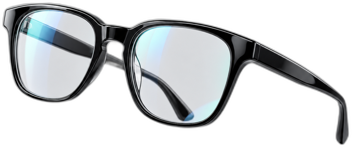 Óculos com lentes de alta tecnologia e antirreflexo